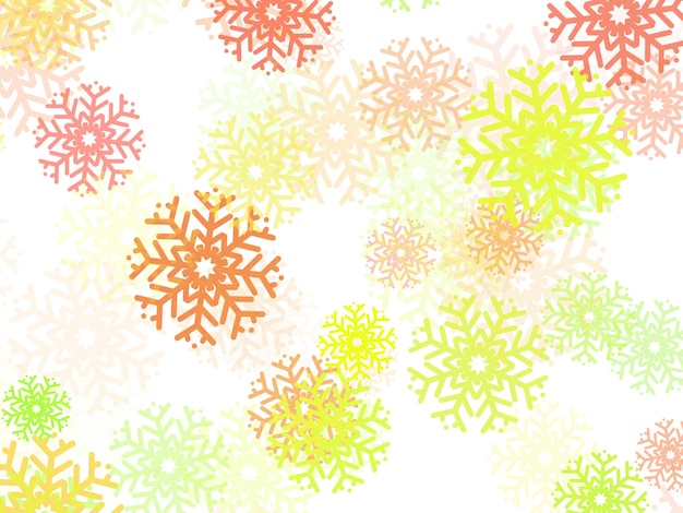 Schneeflocke Weihnachten Hintergrund Illustration