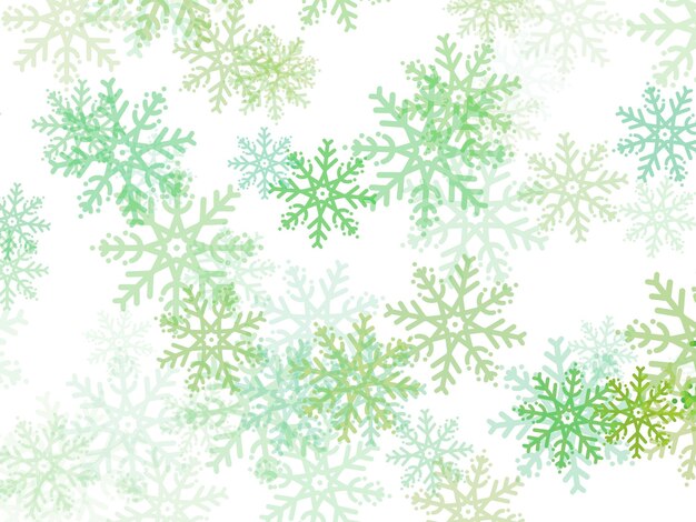 Schneeflocke-Weihnachtsillustrations-Hintergrund