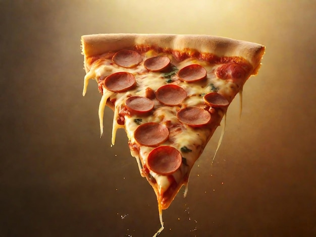 Foto schnitt von pizza-hintergrund