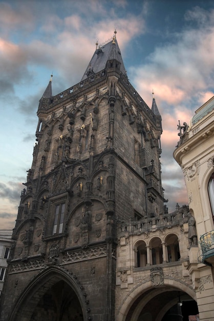 Schöne alte Straßen von Prag