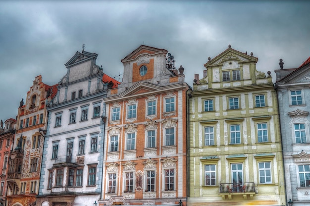 Schöne alte Straßen von Prag