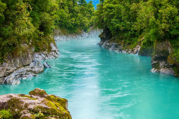 Schöne Ansicht von Hokitika-Schlucht in Südinsel Neuseeland