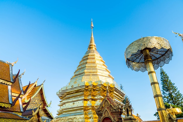 Schöne Architektur bei Wat Phra That Doi Suthep in Chiang Mai