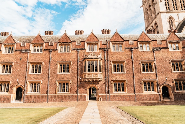 Schöne Architektur St. John's College in Cambridge