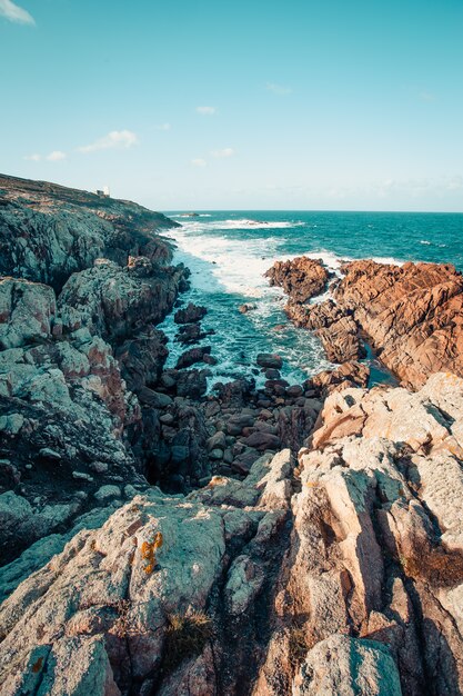 Schöne Aussicht auf das Meer