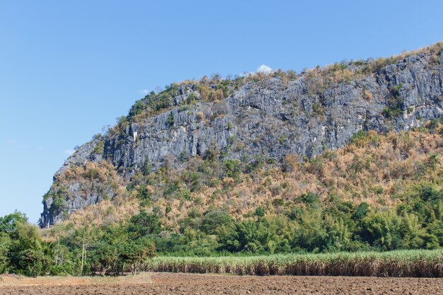 Schöne Aussicht auf die Berge