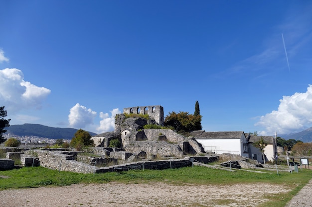 Schöne Aussicht auf die innere Zitadelle in Ioannina, Epirus
