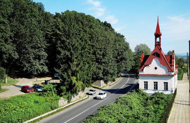 Schöne Aussicht auf die Straße