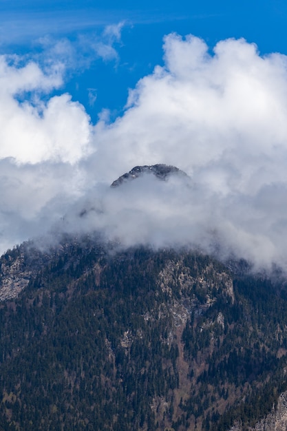 Schöne Aussicht auf die Swanetien, die Hochgebirgsregion Georgiens