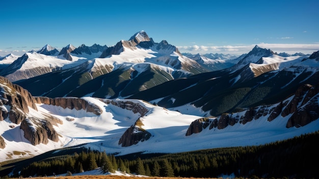 Schöne Batch-Landschaft Tausend Disziplin und Forst Kreative Ressource KI generiert