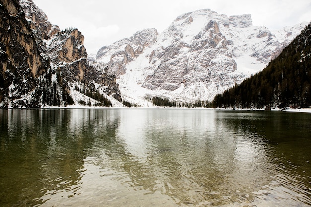 Schöne Berglandschaft in italienischen Alpen.