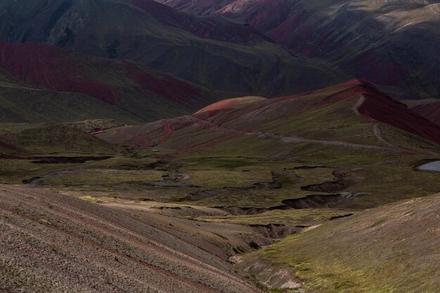 Schöne Berglandschaft in Peru