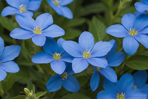 Foto schöne blaue blumen in nahaufnahme