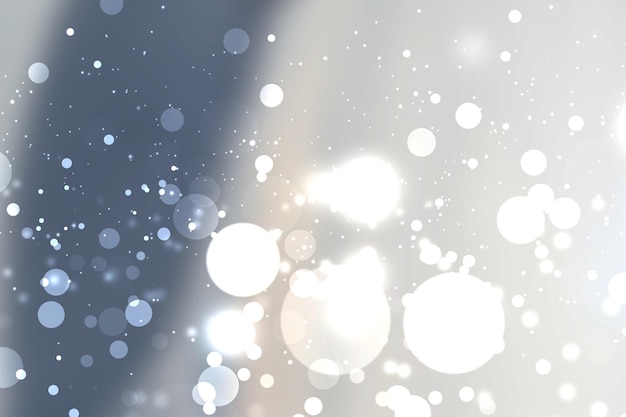 Foto schöne bokeh weihnachten winter verschwommenen hintergrund neujahr winter art design schöne bokeh kreise kopieren platz banner-format