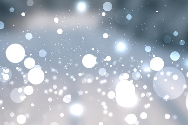 Schöne Bokeh Weihnachten Winter verschwommenen Hintergrund Neujahr Winter Art Design schöne Bokeh Kreise kopieren Platz Banner-Format