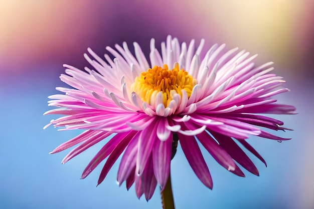 Schöne Chrysanthemenblüten in Nahaufnahme