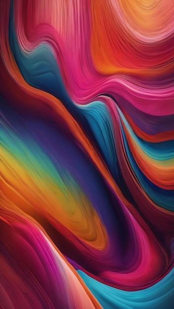 Schöne farbenfrohe abstrakte Tapete 3D-Rendering