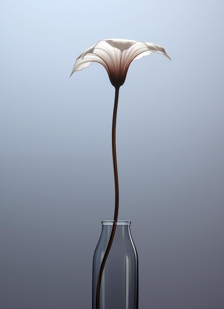 schöne Glasblume