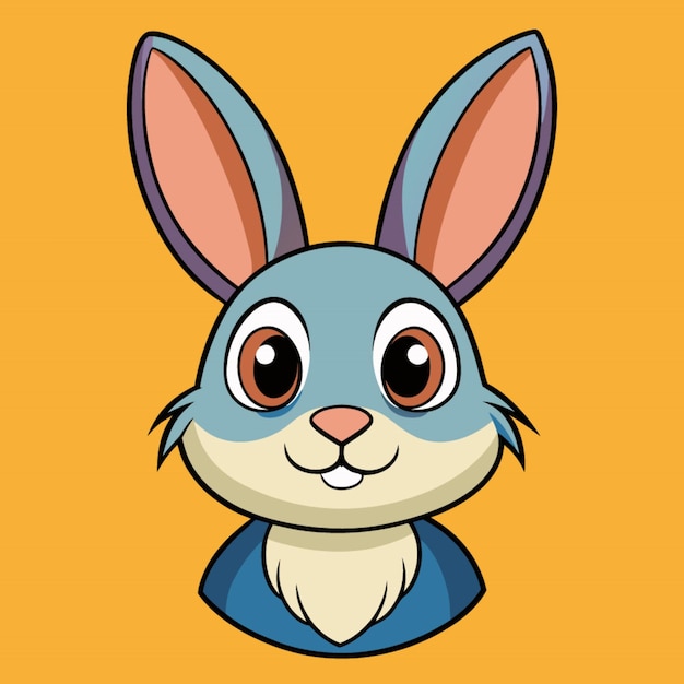 Schöne Hase-Illustrationen für Kinder-Kunstprojekte