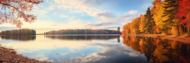 Schöne Herbstlandschaft