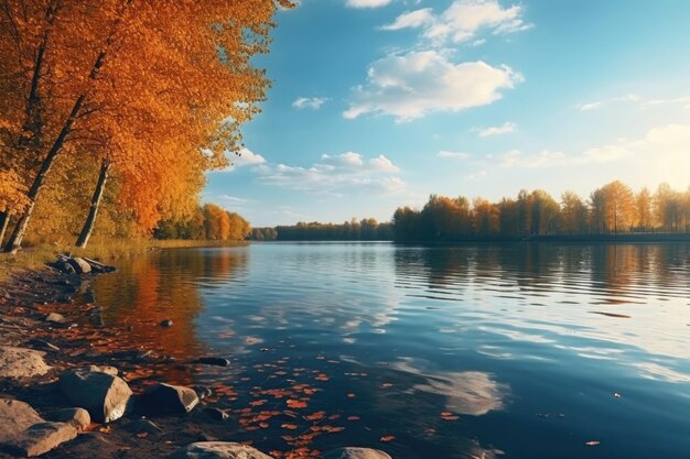 Schöne Herbstlandschaft