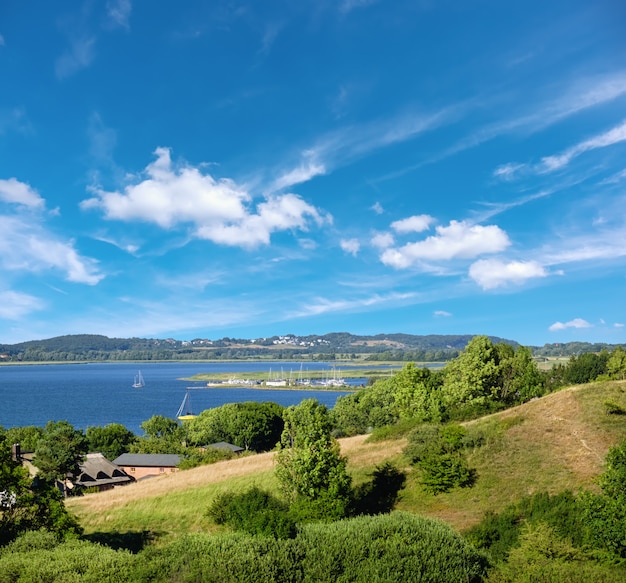 Schöne Insel Rügen in Norddeutschland