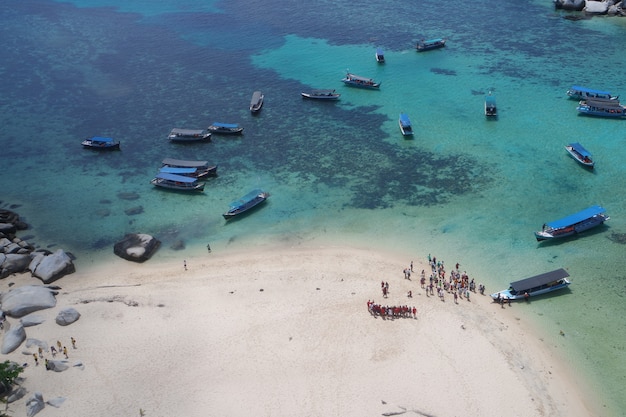 Schöne Insel von Belitung - Pulau Lengkuas