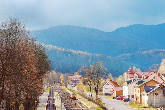 Schöne Karpatenlandschaft