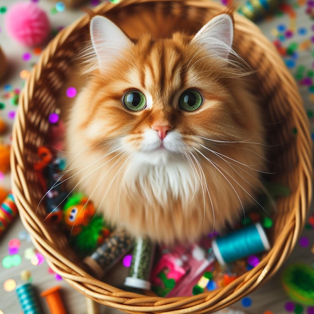 Schöne Katze Schöne britische Pikbild-Hintergrund