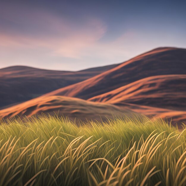 Schöne Landschaft in den Hügeln