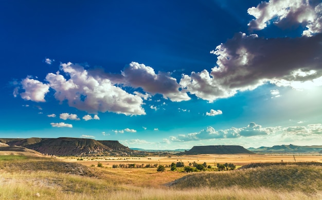 Foto schöne landschaft in kappadokien
