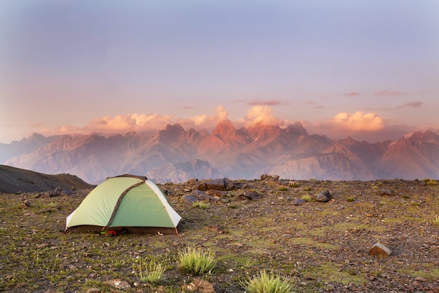 Schöne Landschaft von Fann Mountains, Tadschikistan