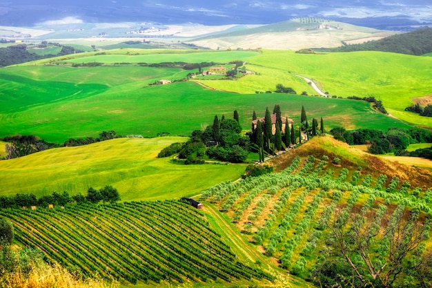 Schöne Landschaft von Italien