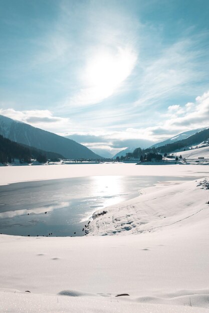 Foto schöne landschaft