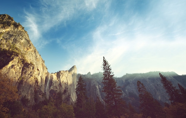 Schöne Landschaften des Yosemite-Nationalparks, Kalifornien