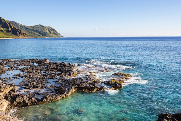 Schöne Landschaften in Oahu Island, Hawaii