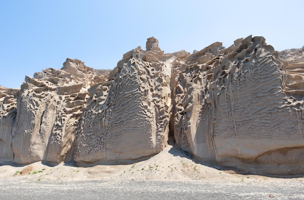 Schöne Landschaftsbilder von Santorini, Griechenland