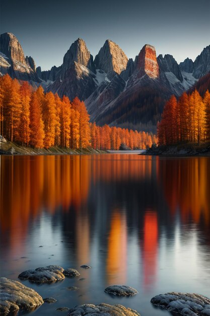 Foto schöne landschaftsfotografie, hintergrund, gipfel, see, schlucht, himmel, weiße wolken