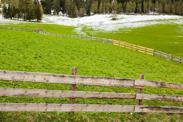 Schöne Natur in Italien Alpen Mountaina in Europa