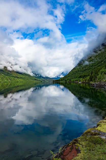 Schöne Natur Norwegen Naturlandschaft.