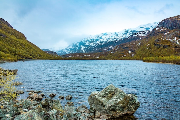 Schöne Natur Norwegen Naturlandschaft.