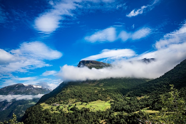 Schöne Natur Norwegen Naturlandschaft.