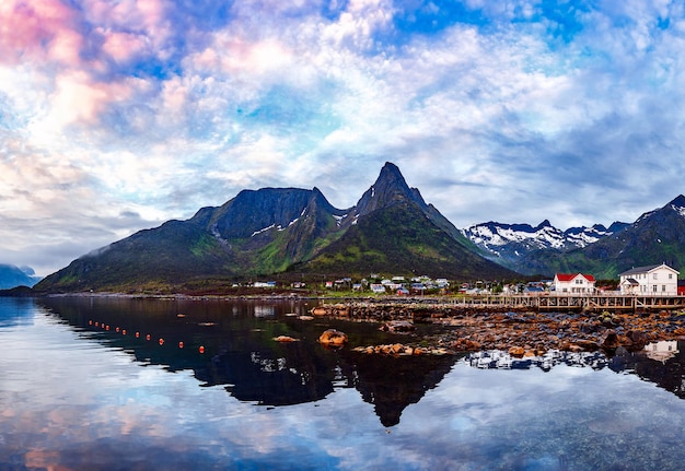 Schöne Natur Norwegen Naturlandschaft.