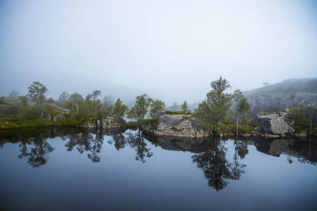 Foto schöne natur norwegen naturlandschaft