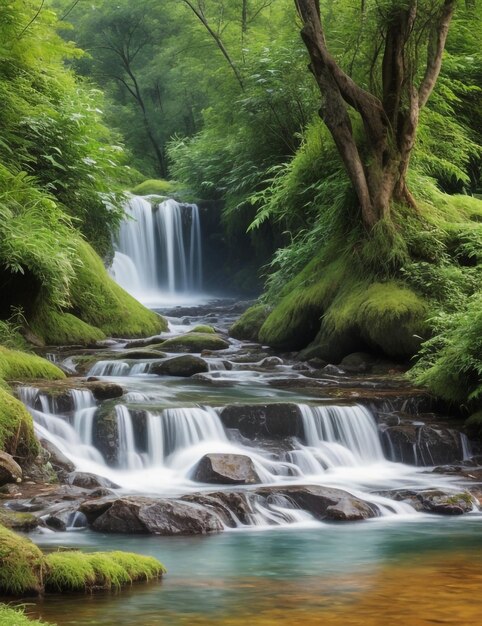 Foto schöne natur