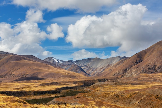 Schöne Naturlandschaften im Mount Cook National Park, Südinsel, Neuseeland