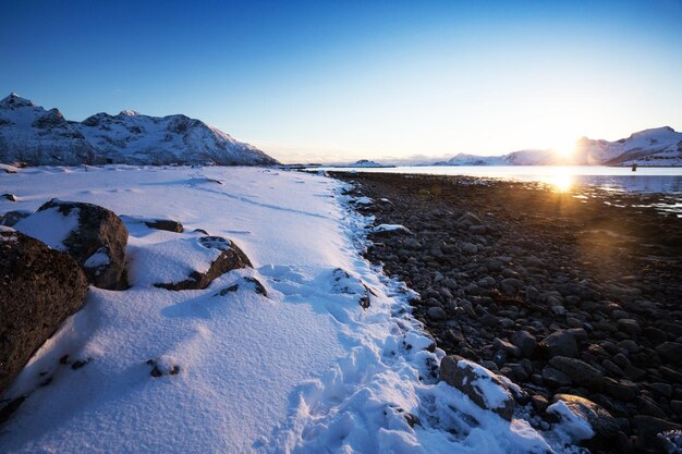 Schöne norwegische Landschaft