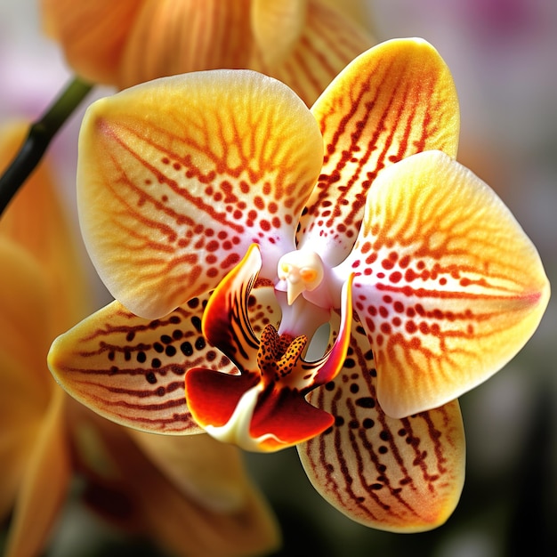 schöne Orchidee