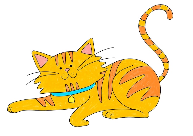 Schöne Png-Aufkleber mit farbenfroher Tierillustration