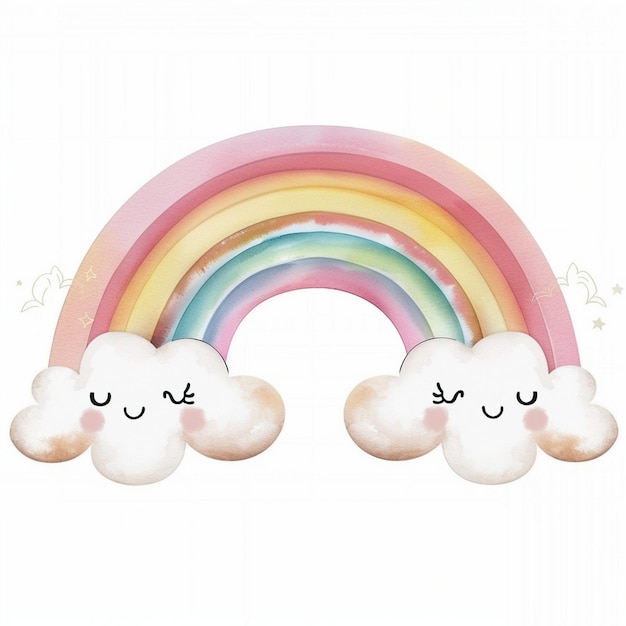 Schöne Regenbogen-Clipart